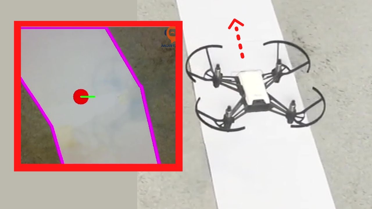 Visual Tracking Unmanned Vehicle - Mambo Drone